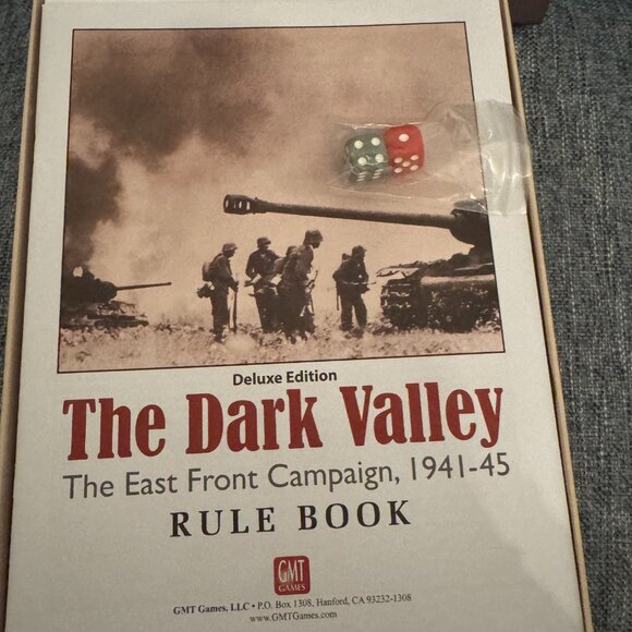 The Dark Valley (open, unpunched) GMT Games - Picture 13 of 13
